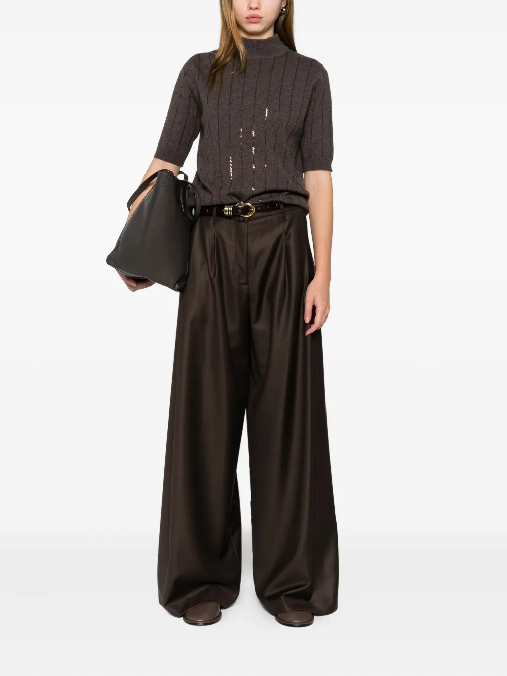 Brunello Cucinelli sequin-embellished cashmere top | Knitted Tops | Image 2