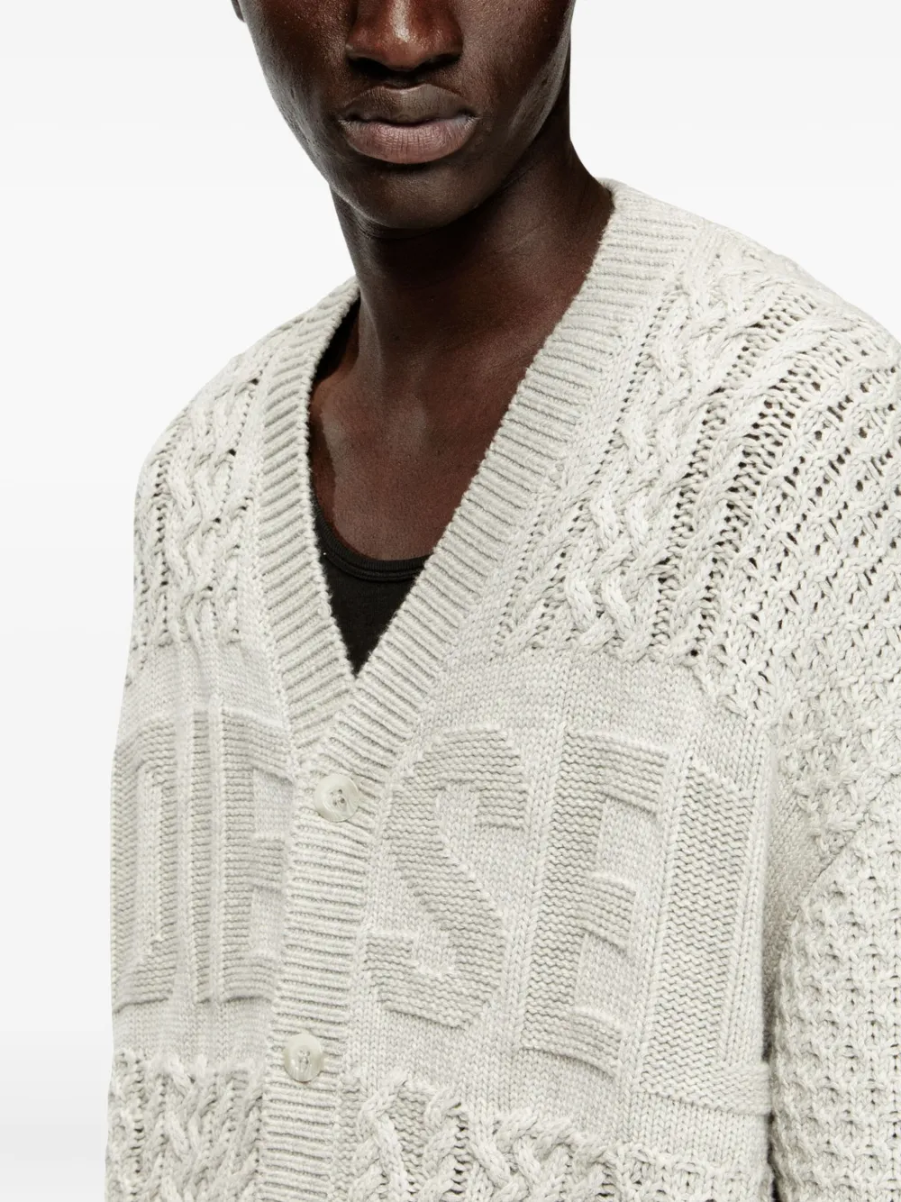 Diesel K-Antoine vest Grijs