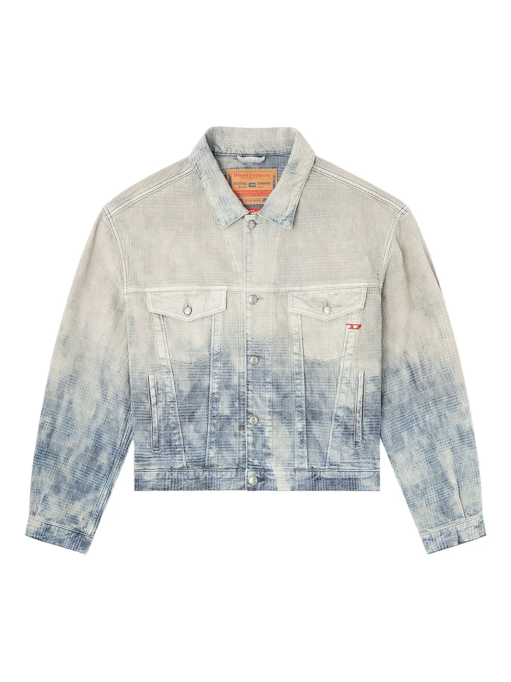 Diesel D-ranger denim jacket | Grey | Image 1