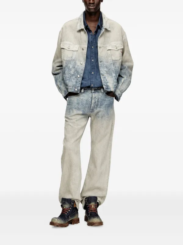 Diesel D-ranger デニムジャケット | グレー | FARFETCH JP