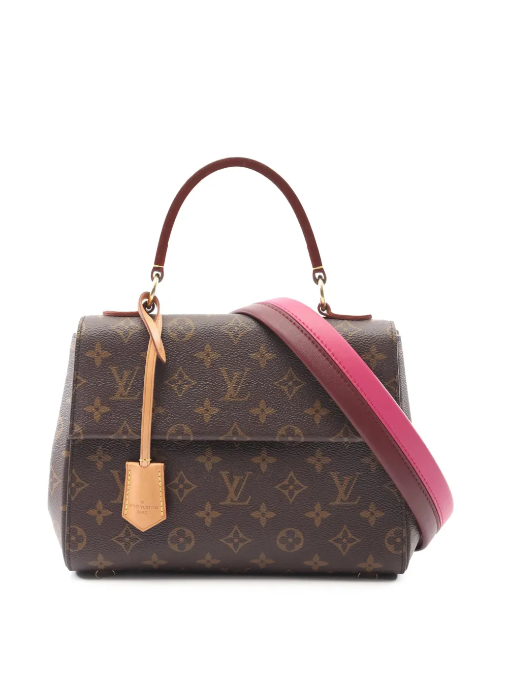 Louis Vuitton Pre-Owned 2017 Monogram Cluny BB satchel - ブラウン Louis Vuitton Pre-Owned 2017 Monogram Cluny BB satchel - ブラウン