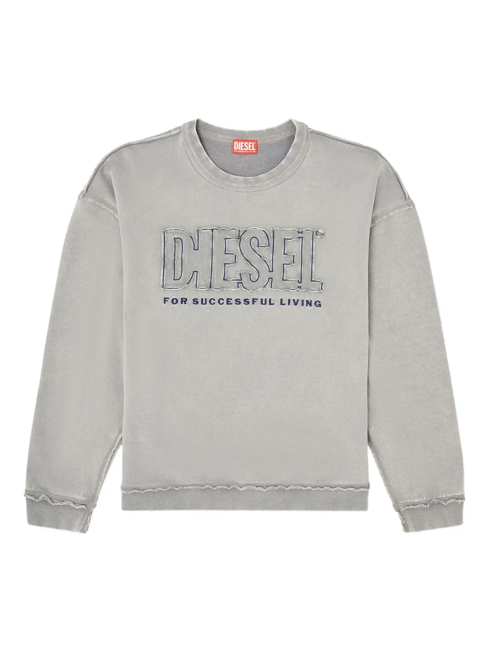 Diesel S-Boxt-Raw-V1 sweatshirt | Grey | Image 1