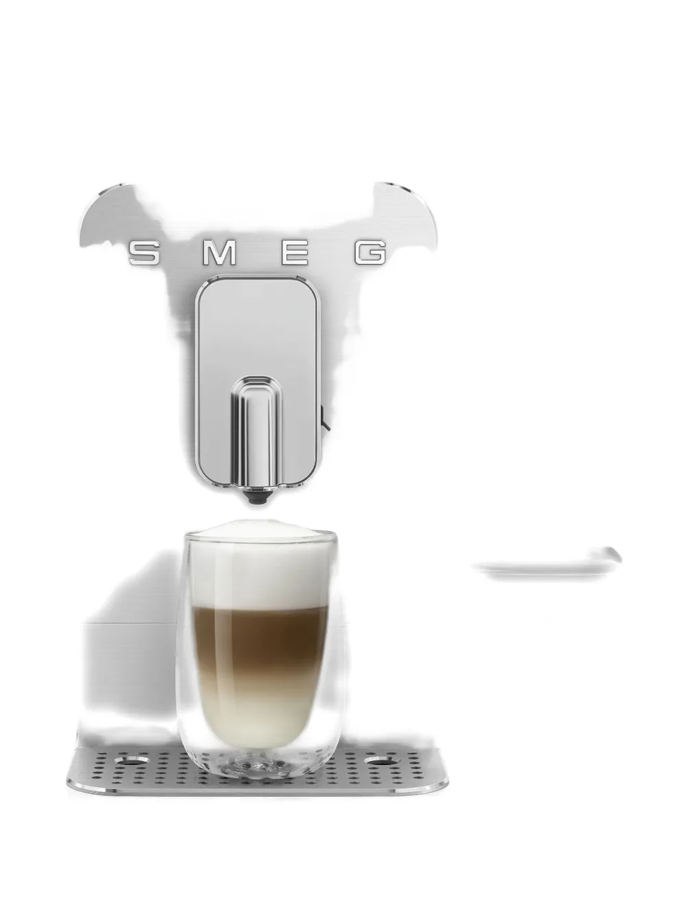 Smeg Espresso Automatic Coffee Machine (33.6 X 43 X 18 Cm) In Silver
