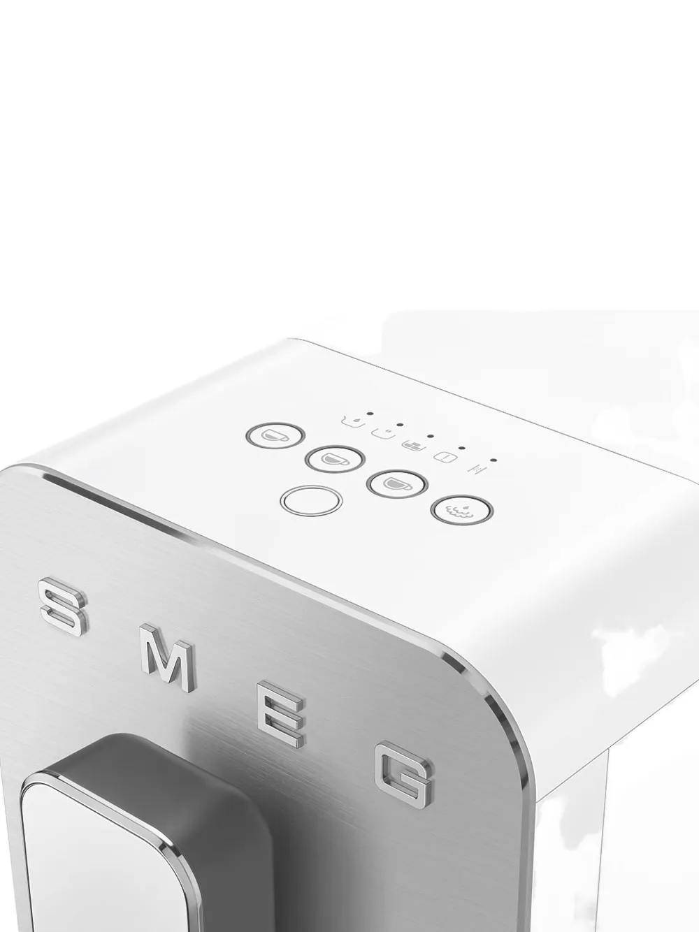 Smeg Automatic Coffee Machine (43.3 X 33.6 X 18cm) In Silver