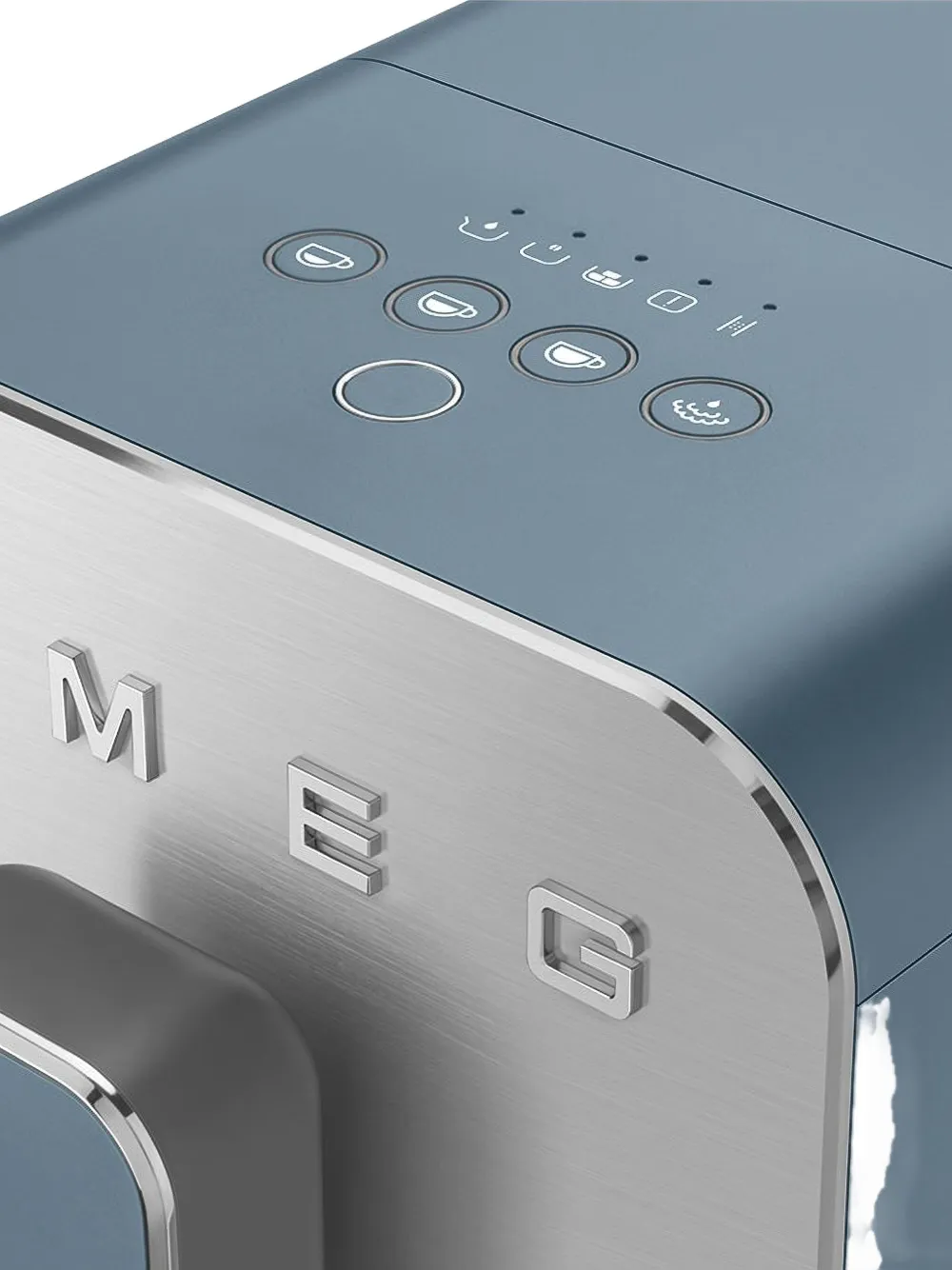 Smeg Automatic Coffee Machine (43.3 X 33.6 X 18cm) In Blue
