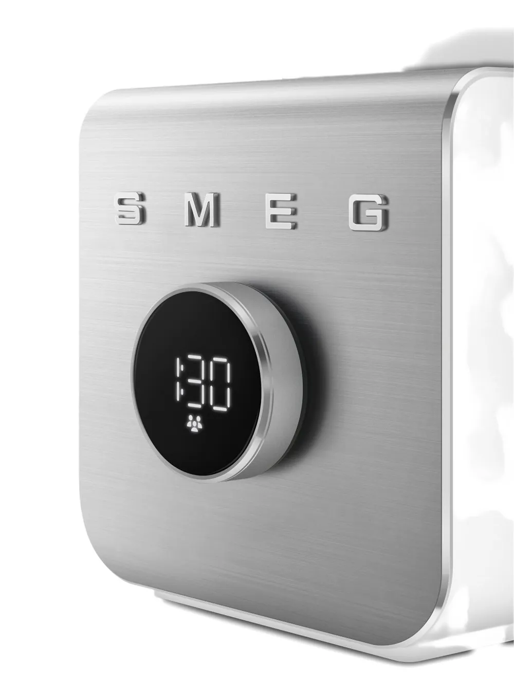 Smeg Logo-lettering Juice Maker In Silver