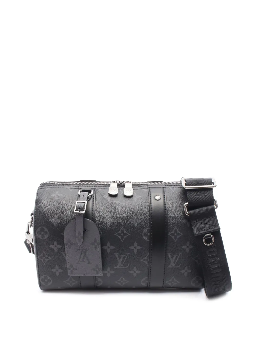 Louis Vuitton Pre-Owned 2021-2025 Monogram Eclipse City Keepall Louis Vuitton Pre-Owned 2021-2025 Monogram Eclipse City Keepall