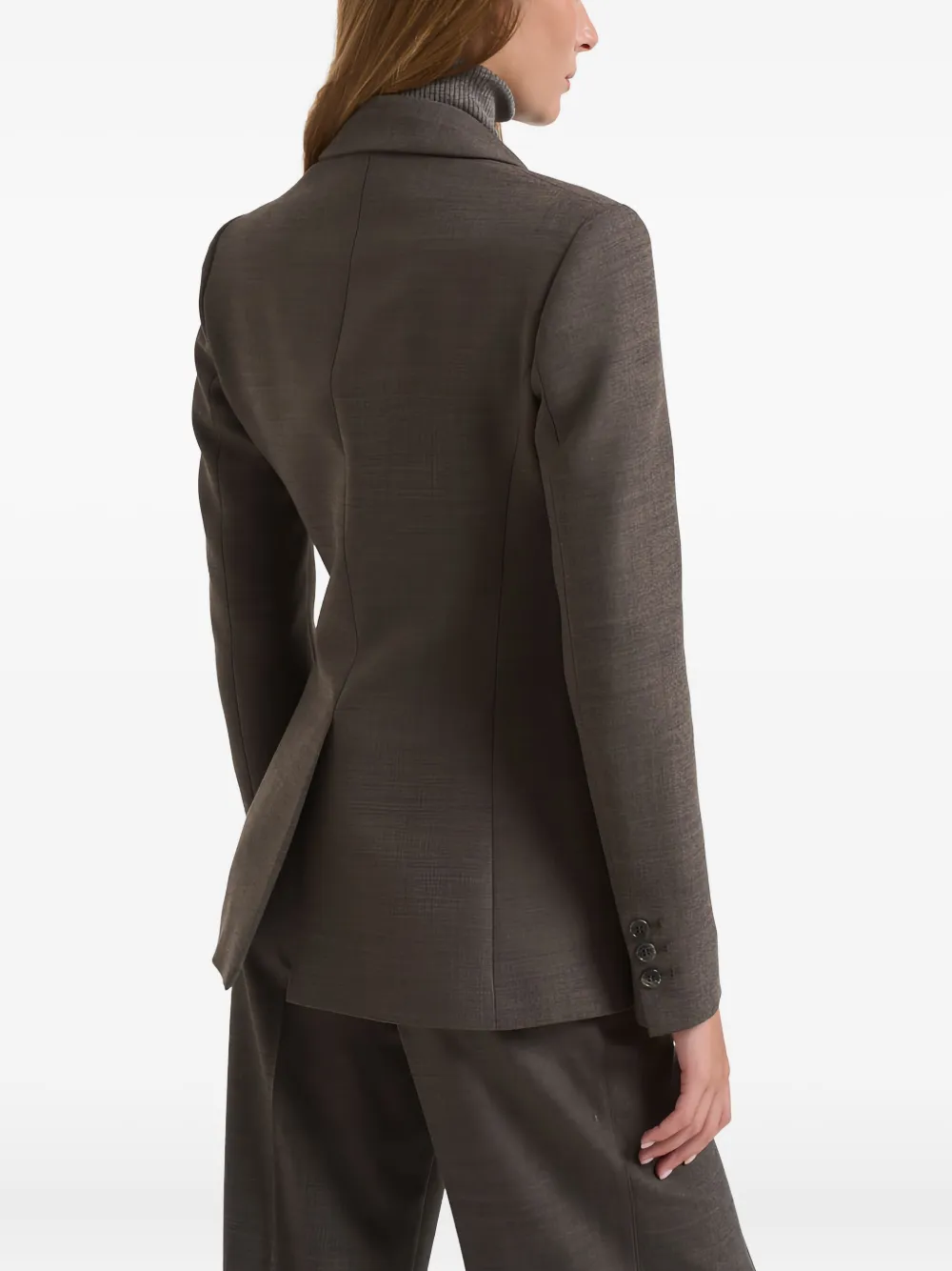 P.a.r.o.s.h Double-breasted Blazer In Brown