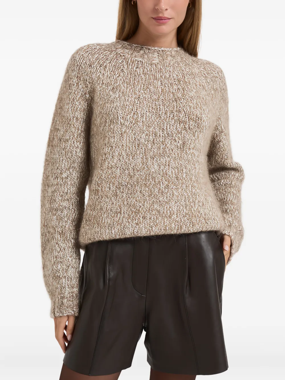P.A.R.O.S.H. crew-neck sweater | Neutrals | Image 1