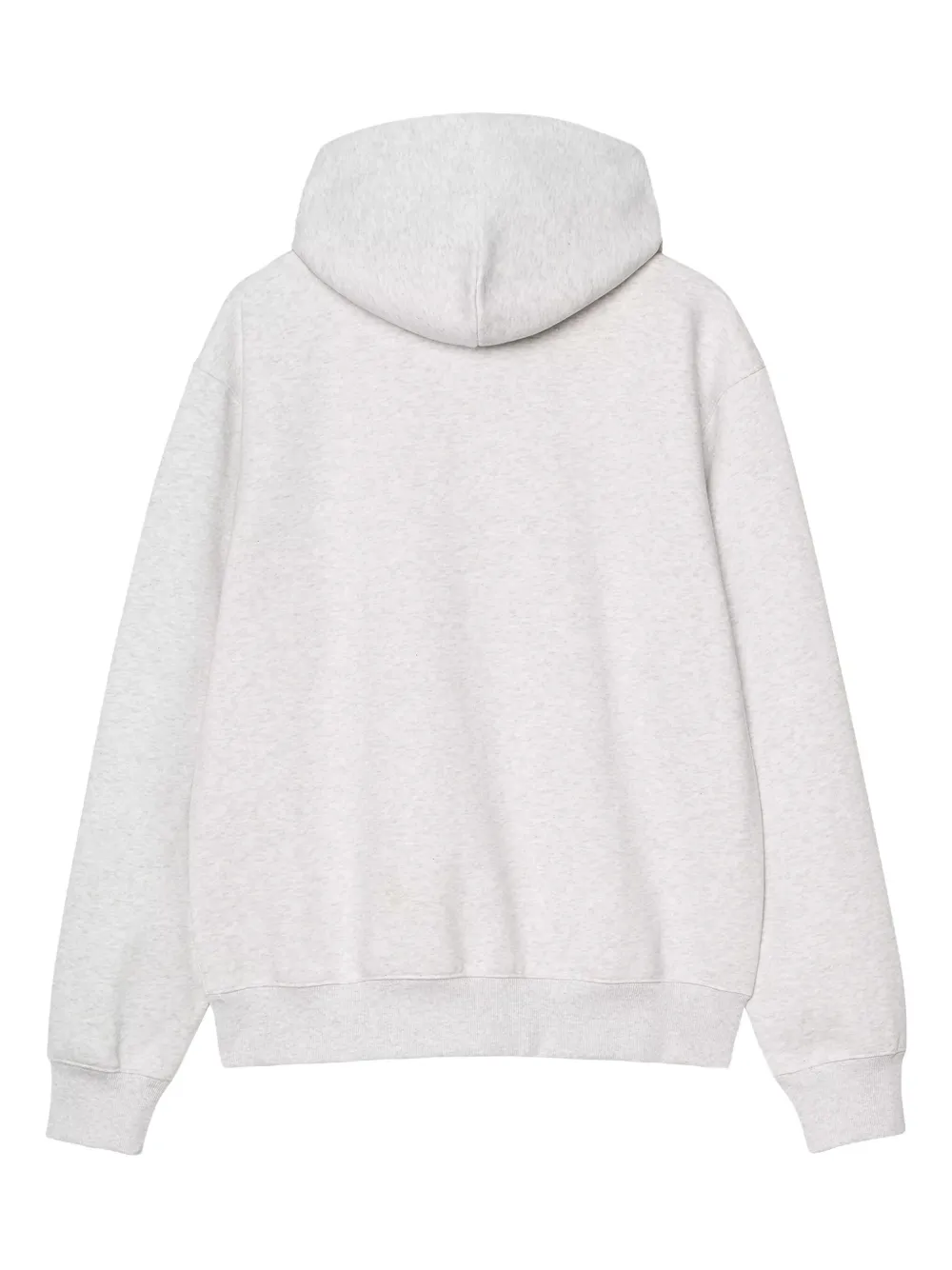 Carhartt Logo Hoodie In Gray