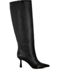 Aldo Castagna 70mm Samoa leather knee-high boots - Black