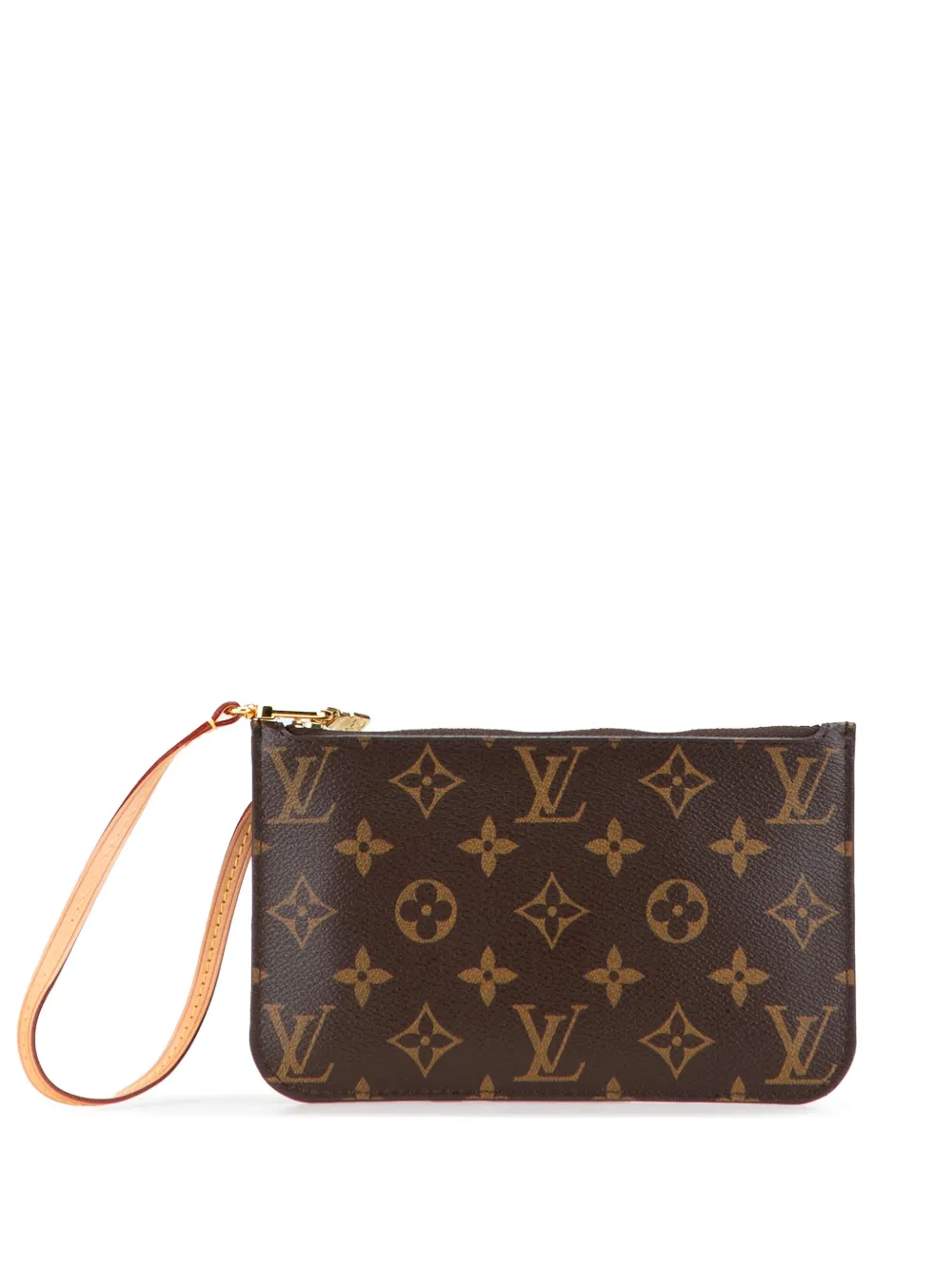 Louis Vuitton Pre-Owned 2013 Monogram Neverfull pouch - ブラウン Louis Vuitton Pre-Owned 2013 Monogram Neverfull pouch - ブラウン