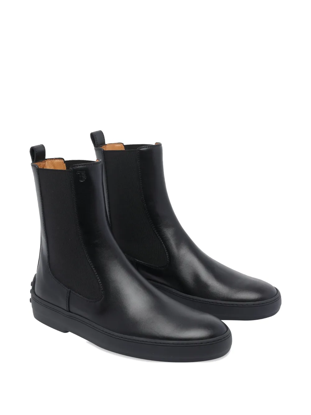 Tod's round-toe leather booties | Chelsea Boots | Image 2