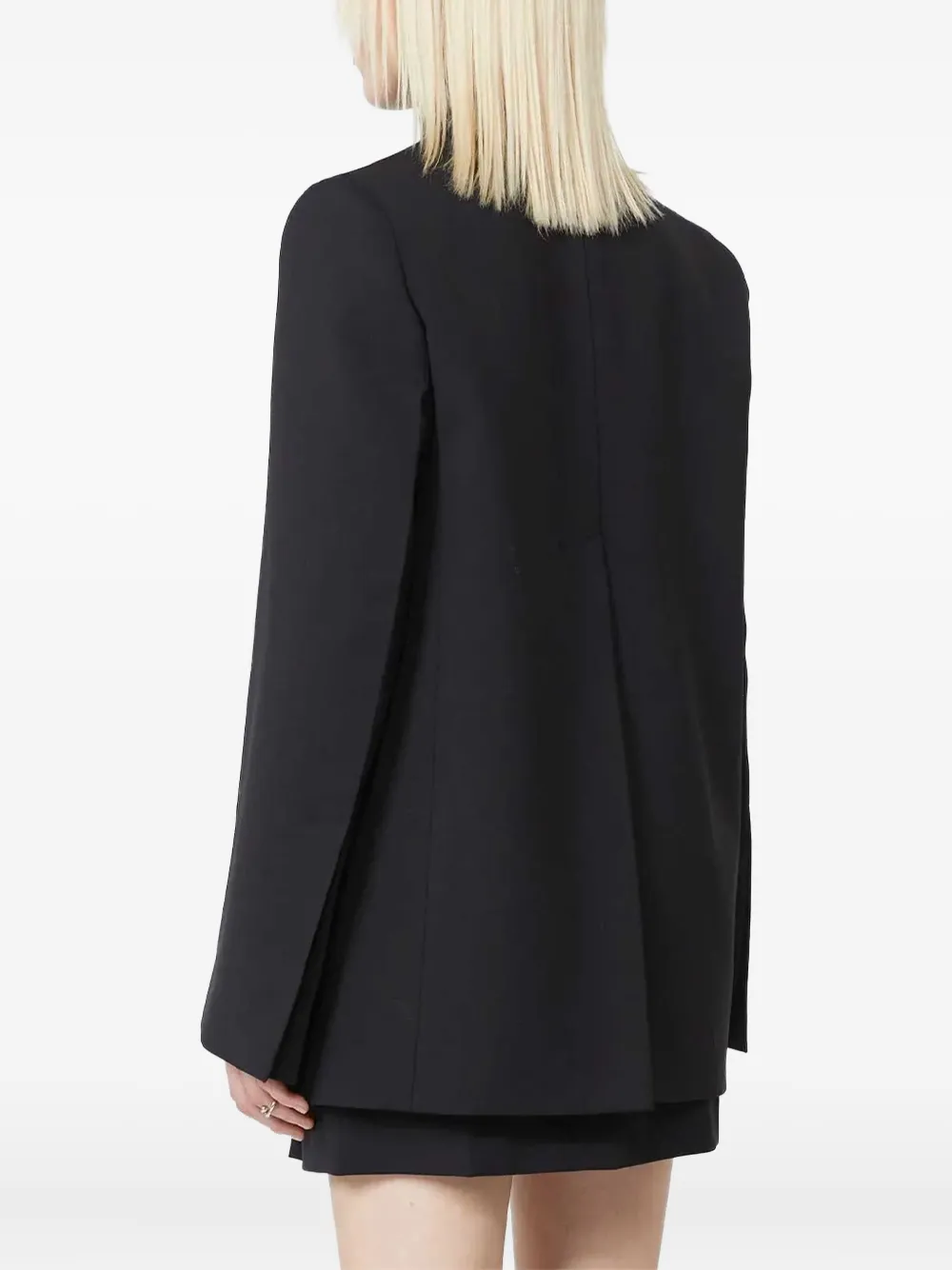 Sportmax Esule blazer met dubbele rij knopen Zwart