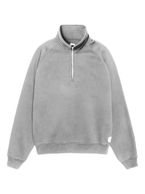 Stüssy short-zip sweatshirt