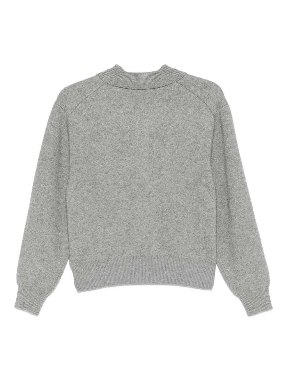 DUNST mélange-effect cashmere polo shirt | Polo Tops | Image 2
