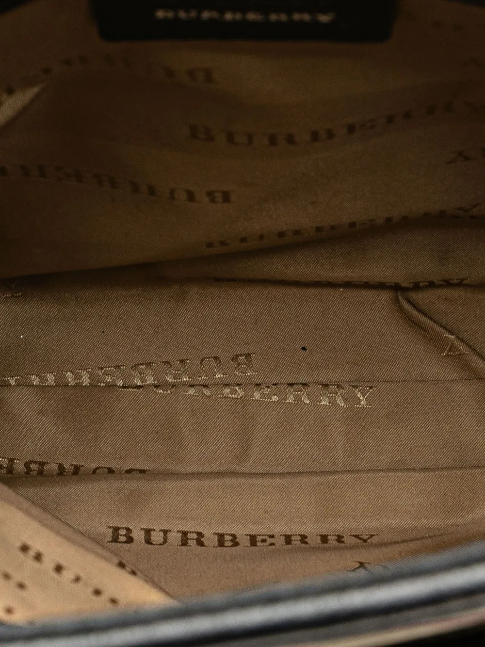 Pre-owned Burberry 2000-2017 Nova Check Trimmed Canvas Crossbody Bag In Brown