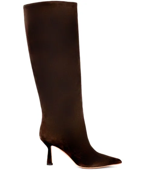 Aldo Castagna 70mm Samoa suede knee-high boots