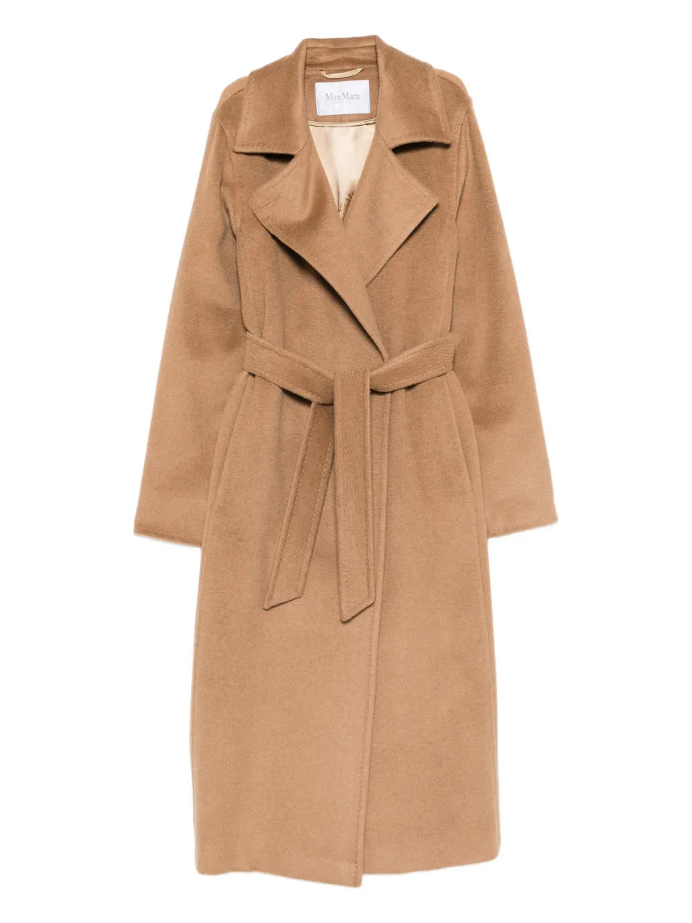 Max Mara Manuela belted coat - Marrone