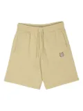 Maison Kitsuné Bold Fox track shorts - Neutrals