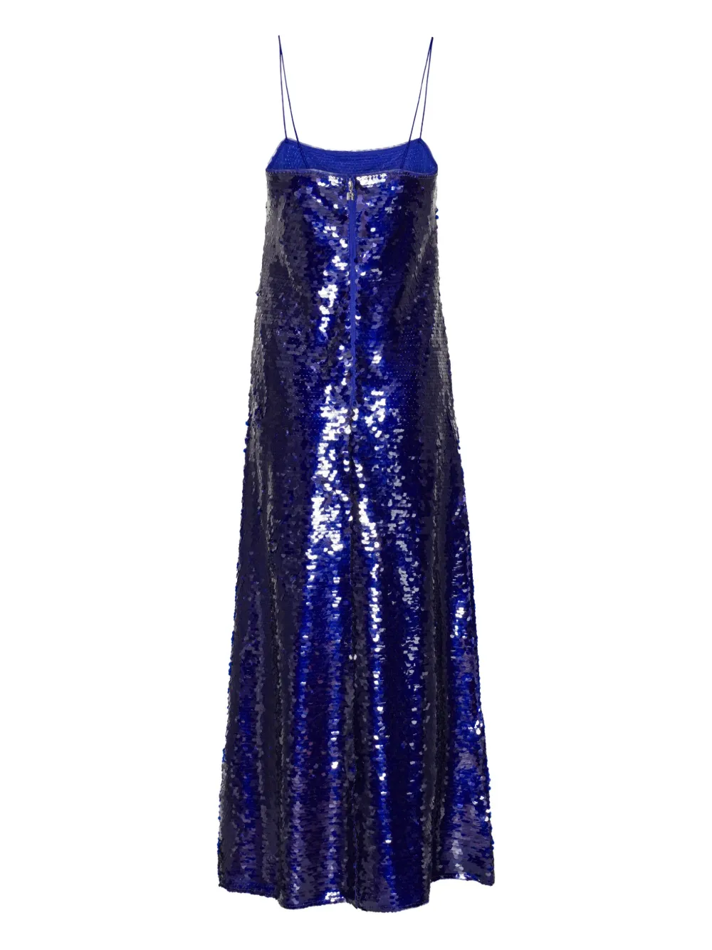 Rotate Birger Christensen Embellishment Maxi Dress In Blue