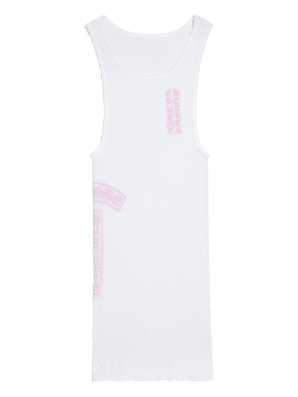 Chrome Hearts  T Bar Rib tank top | White | Image 1