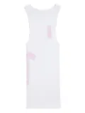 Chrome Hearts T Bar Rib tank top - White