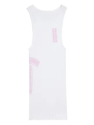 Chrome Hearts T Bar Rib Tank Top | White | FARFETCH