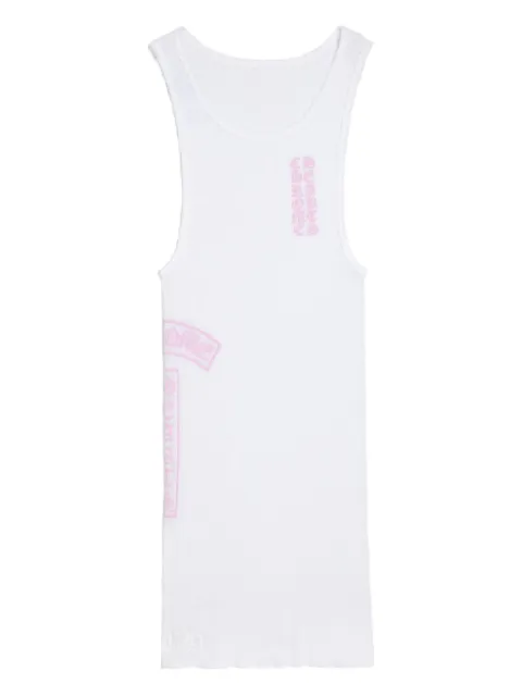 Chrome Hearts  T Bar Rib tank top