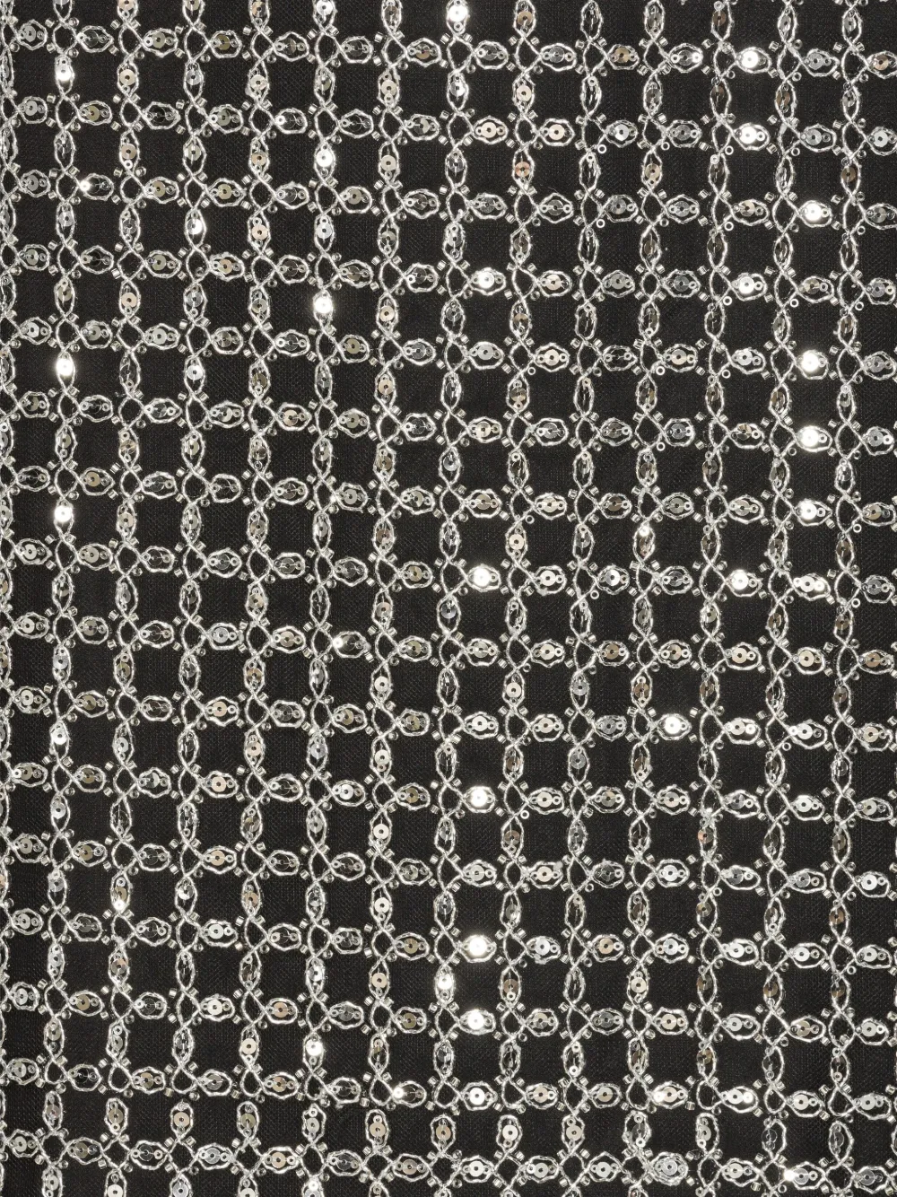 ROTATE BIRGER CHRISTENSEN Maxi-jurk met kralen Zwart