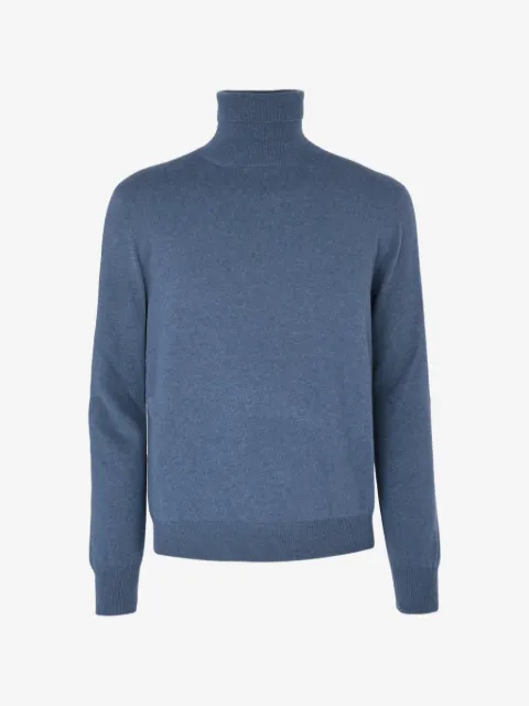 Agnona jersey de cachemira con cuello vuelto