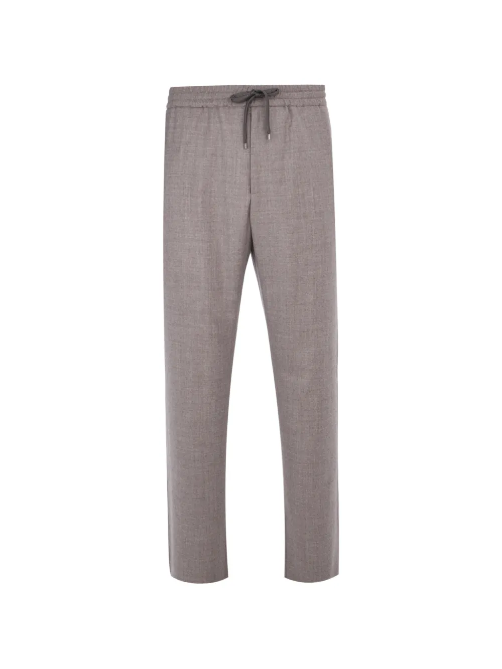Agnona drawstring flannel track pants - Toni neutri