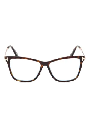 TOM FORD Eyewear キャットアイ眼鏡フレーム | ブラウン | FARFETCH JP