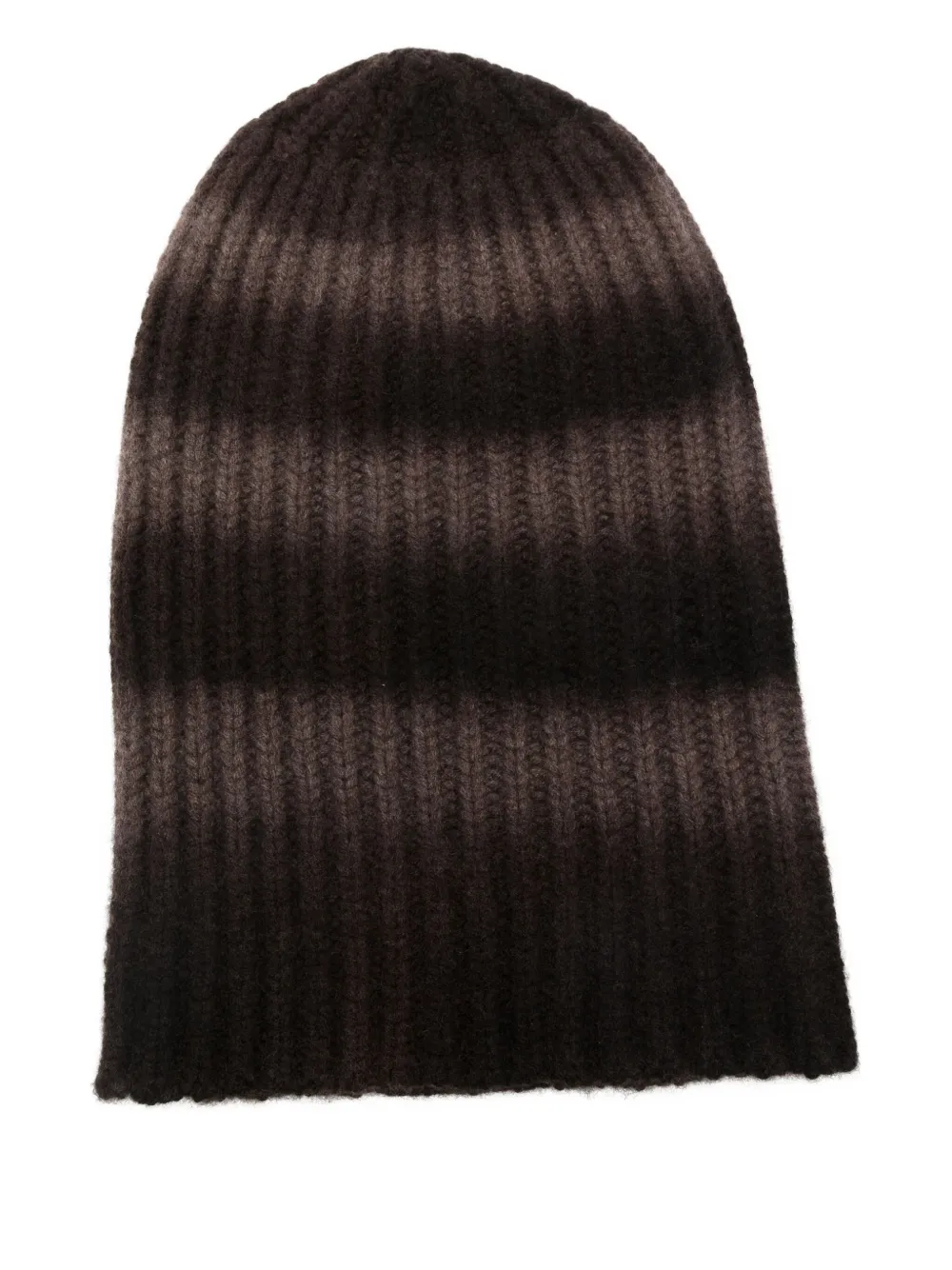 HURRAY striped beanie - Bruin