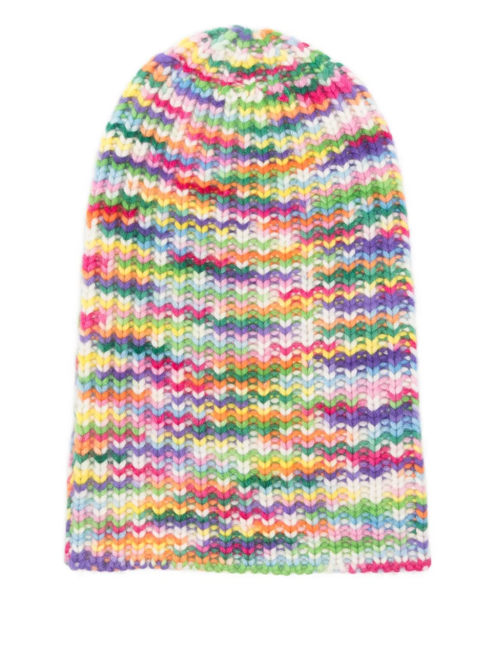 HURRAY ribbed cashmere beanie | Green | Image 1