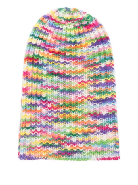 HURRAY ribbed cashmere beanie