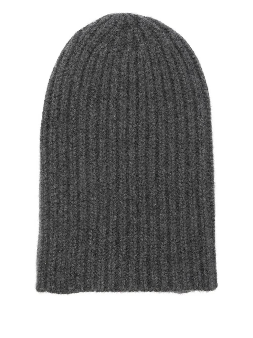 Hurray Ribbed Beanie In Gray