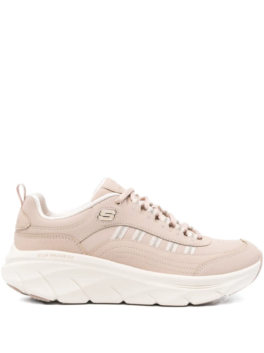 Skechers ストライプディテール スニーカー - ピンク Skechers ストライプディテール スニーカー - ピンク