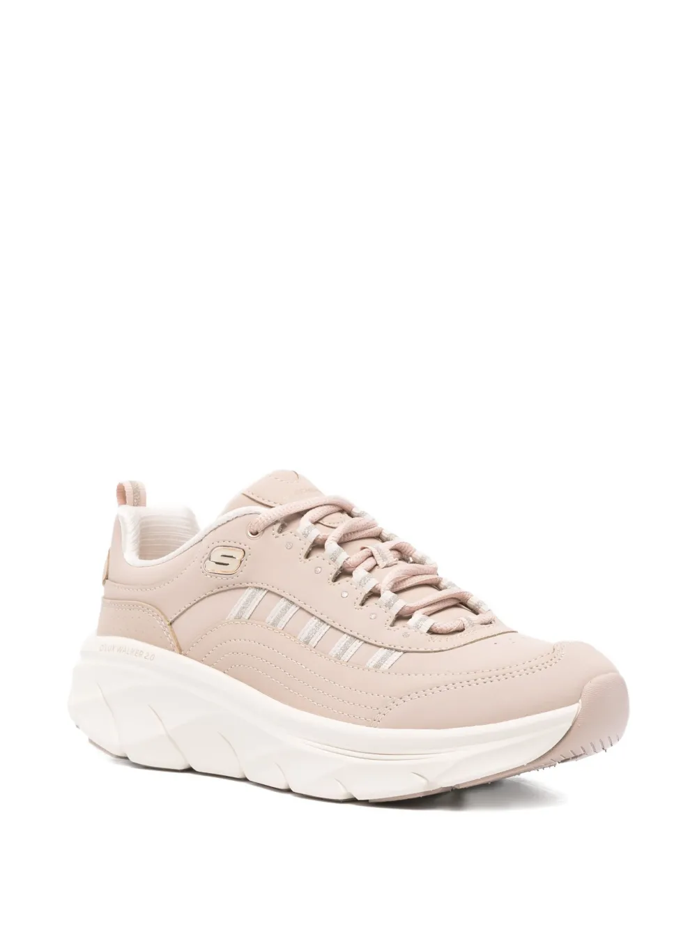 Skechers Sneakers met streepdetail - Roze
