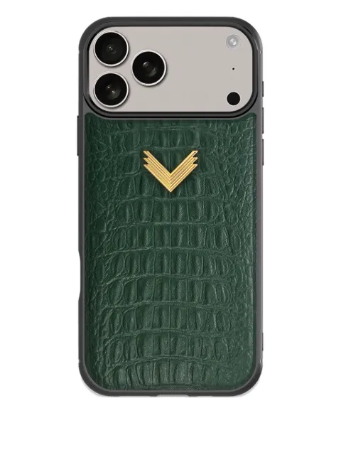VELANTE embossed iPhone 17 Pro Max case