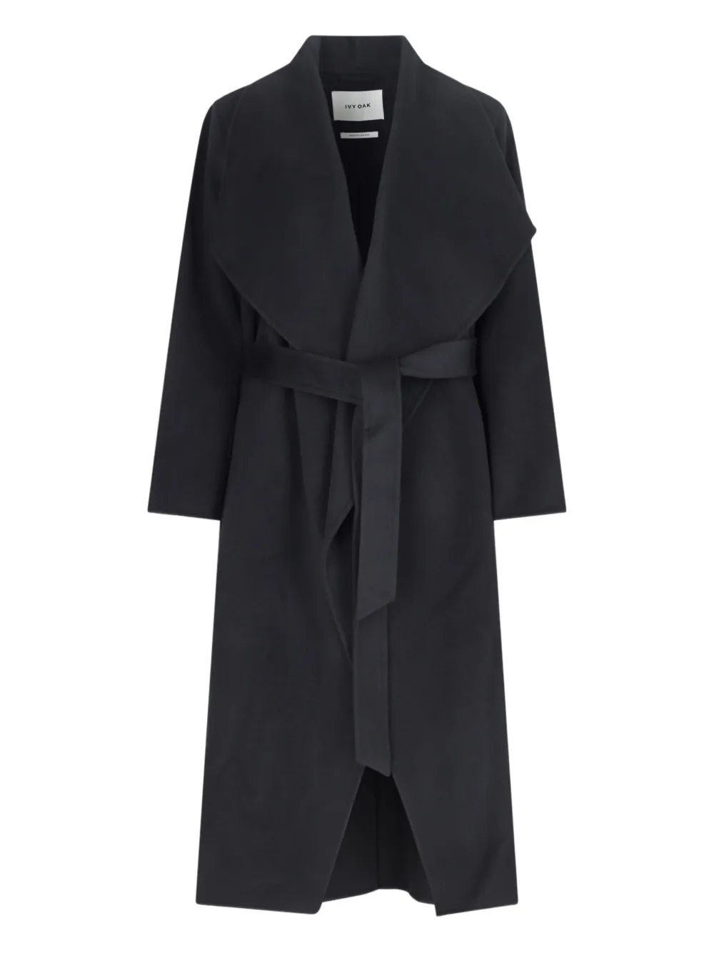 Ivy & Liv belted wool coat | Black | Image 1