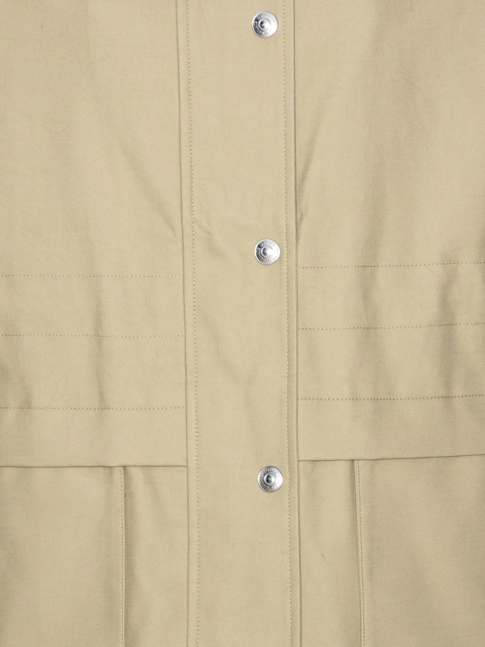 ROTATE BIRGER CHRISTENSEN Twill jack met trekkoord Beige