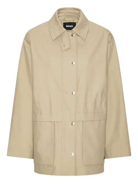 ROTATE BIRGER CHRISTENSEN drawstring twill jacket