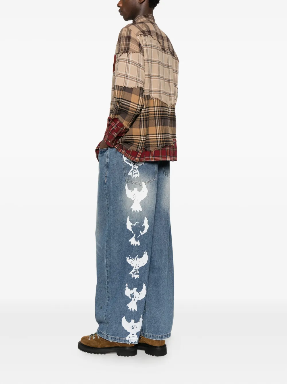 KidSuper button-fastening jeans - Blauw