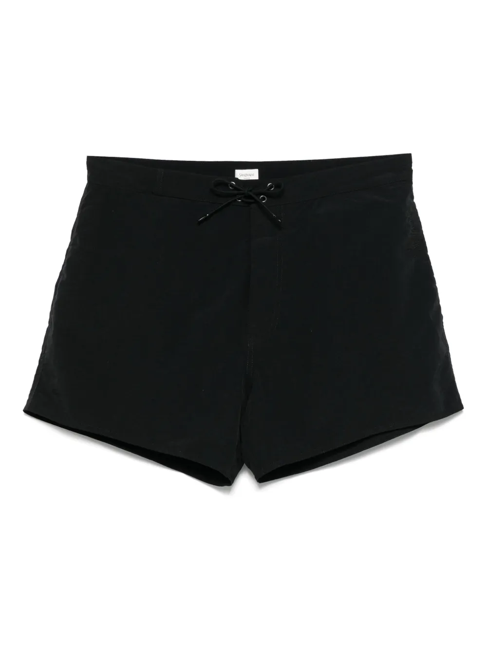 Saint Laurent shorts de playa con cordones en la pretina | negro | Image 1