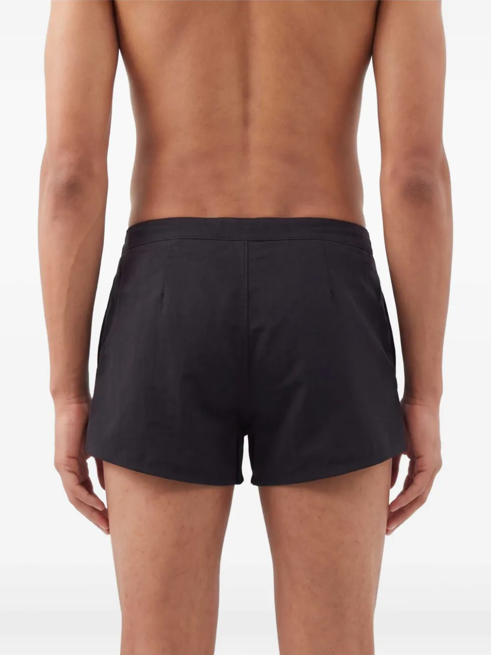 Saint Laurent Zwembroek met trekkoord Zwart
