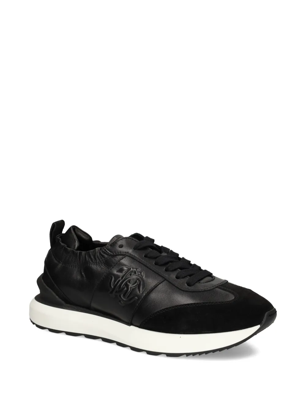 Roberto Cavalli logo-embossed panelled sneakers | Low-Tops | Image 2