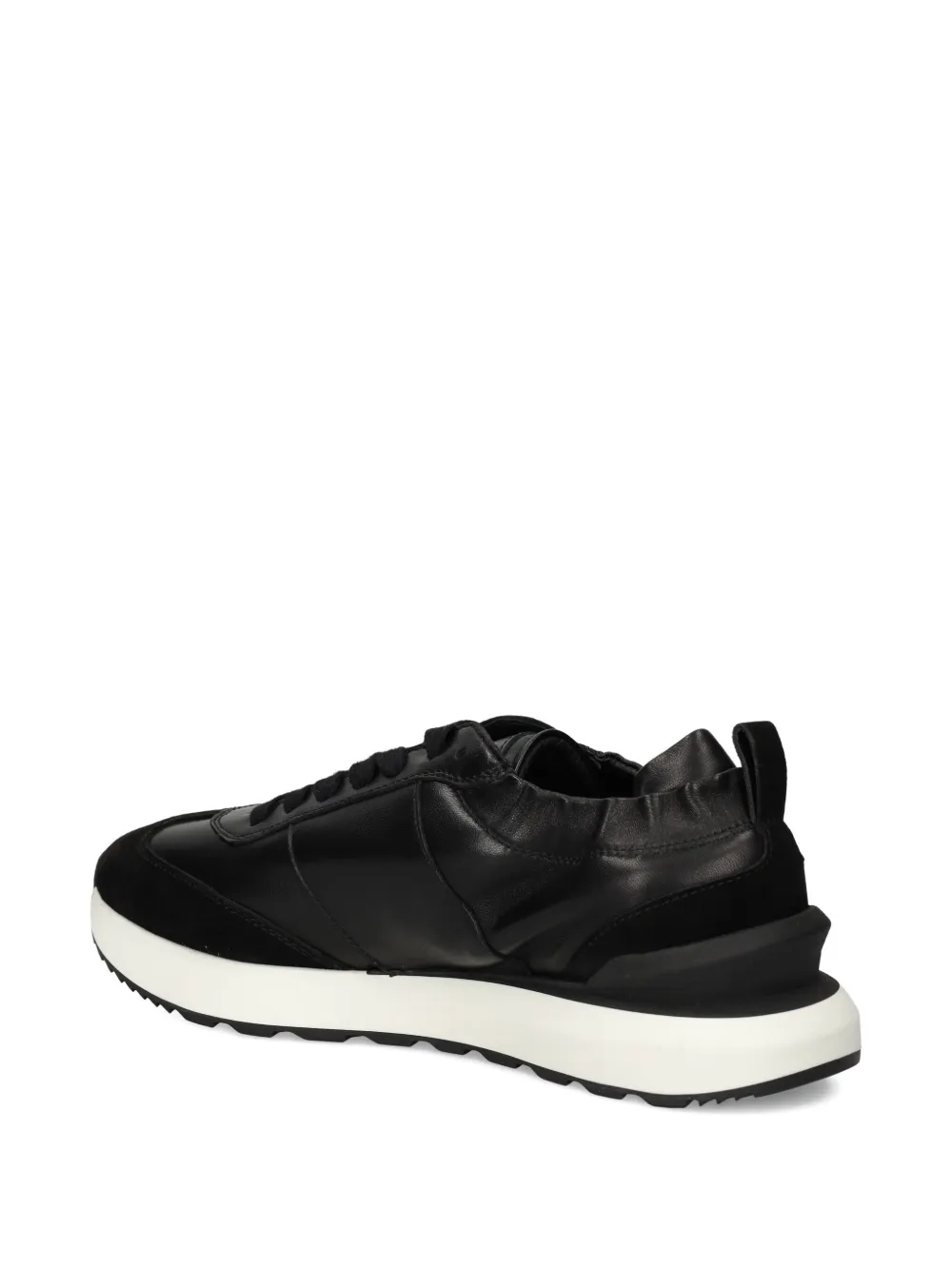 Roberto Cavalli Sneakers met logo-reliëf met vlakken Zwart