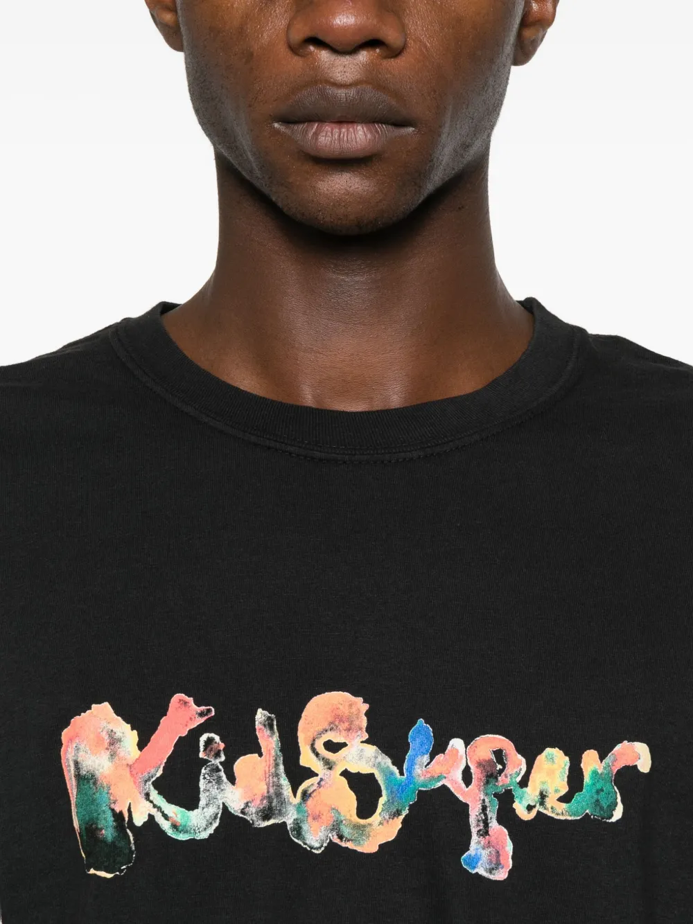 KidSuper T-shirt met logoprint Zwart