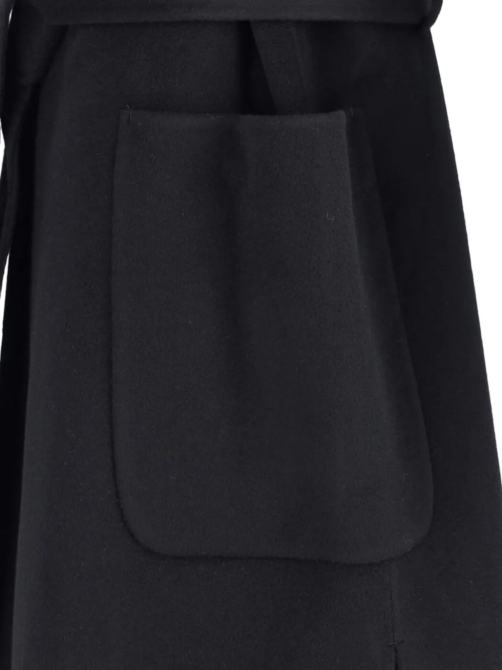 Ivy & Liv Mouwloze jurk met ceintuur Zwart